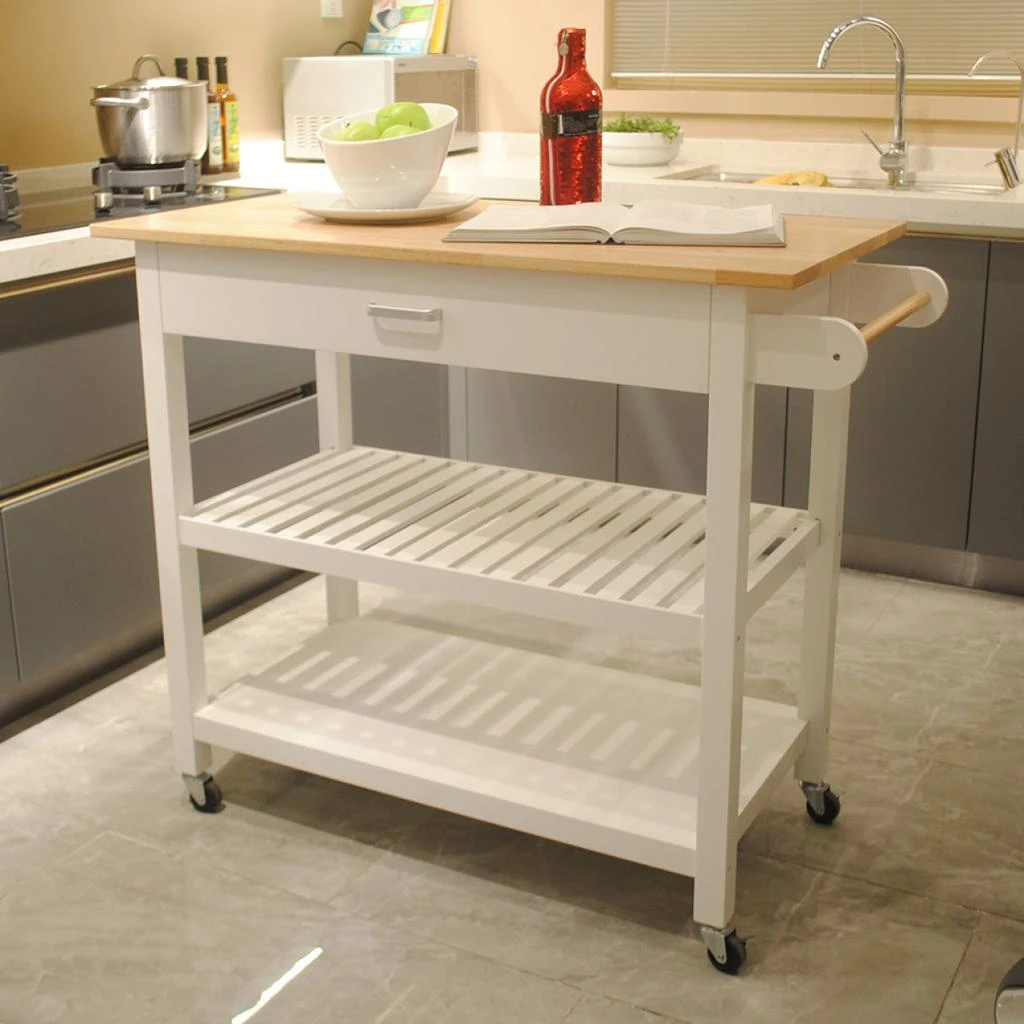 商品Simplie Fun|Kitchen Island & Kitchen Cart,价格¥1928,第5张图片详细描述