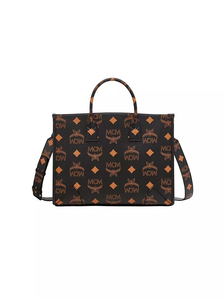 商品MCM|Large Munchen Maxi Monogram Tote Bag,价格¥7419,第1张图片