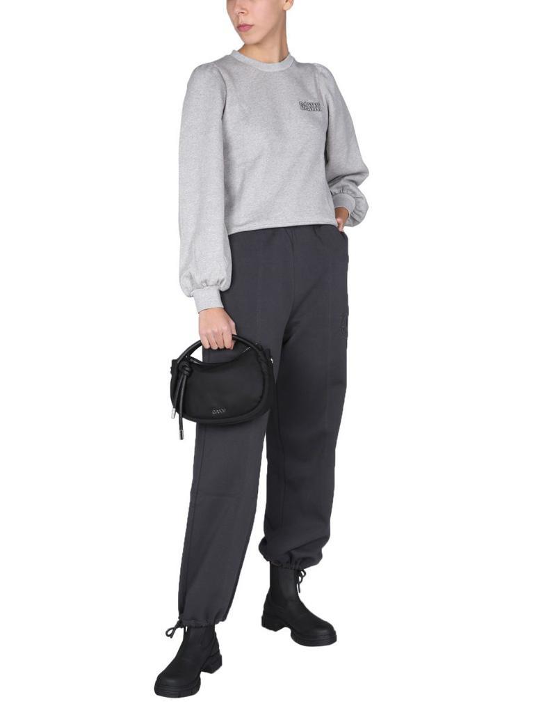 商品Ganni|Ganni Womens Grey Sweatshirt,价格¥1636,第1张图片