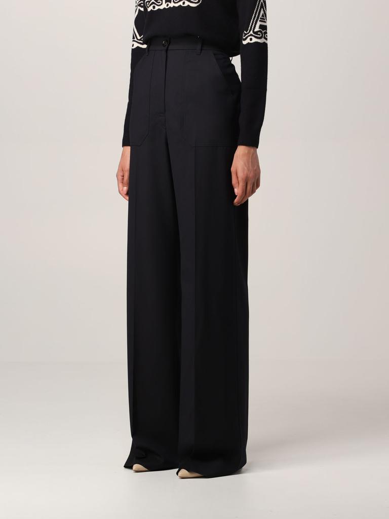 Max Mara wide trousers in wool twill商品第4张图片规格展示