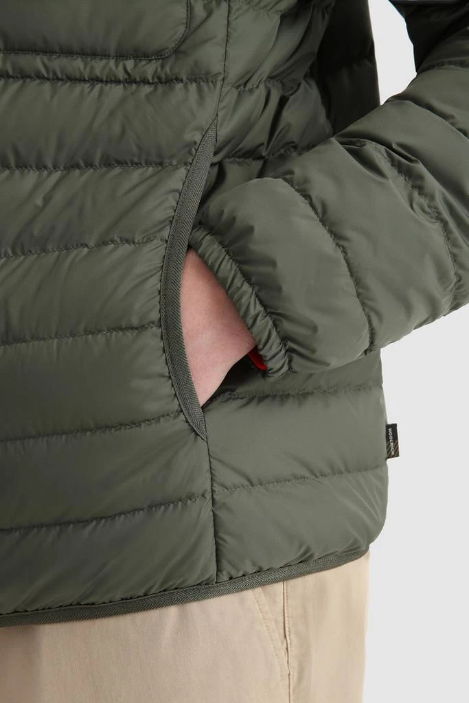 商品Woolrich|Bering Quilted Jacket - Men - Green,价格¥2826,第1张图片