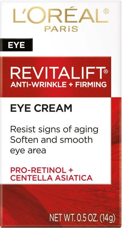 商品L'Oreal Paris|Revitalift Anti-Wrinkle + Firming Eye Cream Treatment,价格¥142,第2张图片详细描述