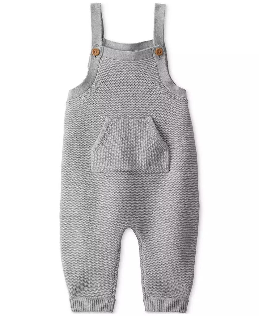 商品Carter's|Baby Organic Cotton Sweater Knit Overalls,价格¥69,第1张图片