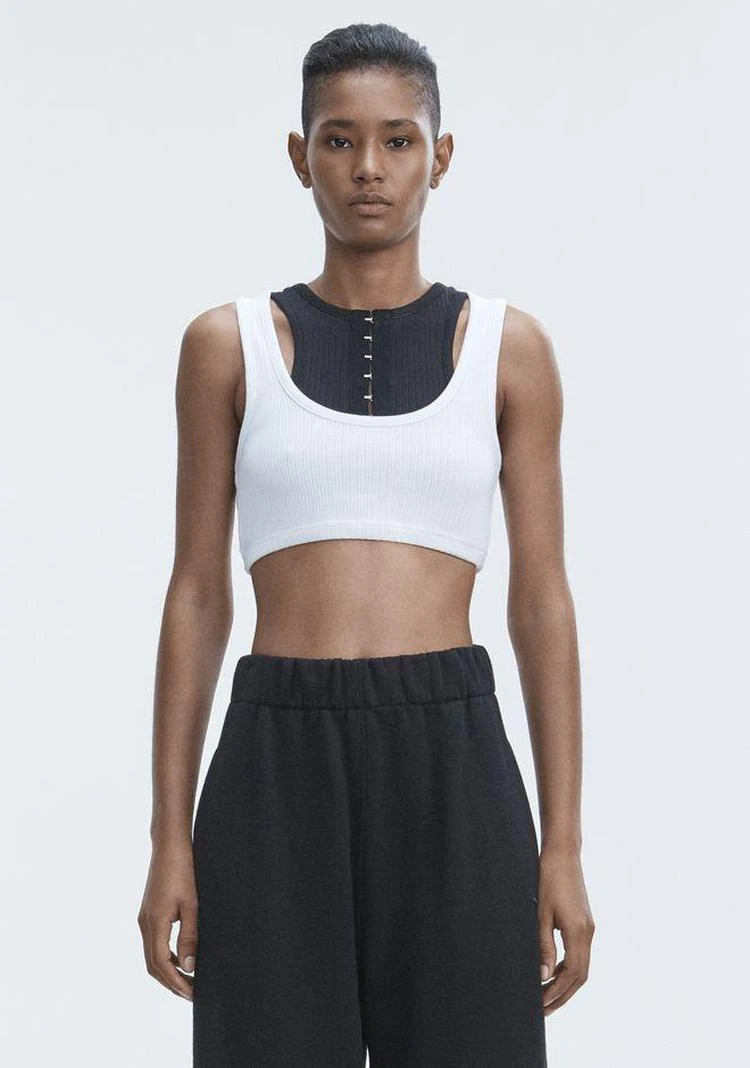 商品Alexander Wang|RIBBED BRA TOP,价格¥452,第3张图片详细描述
