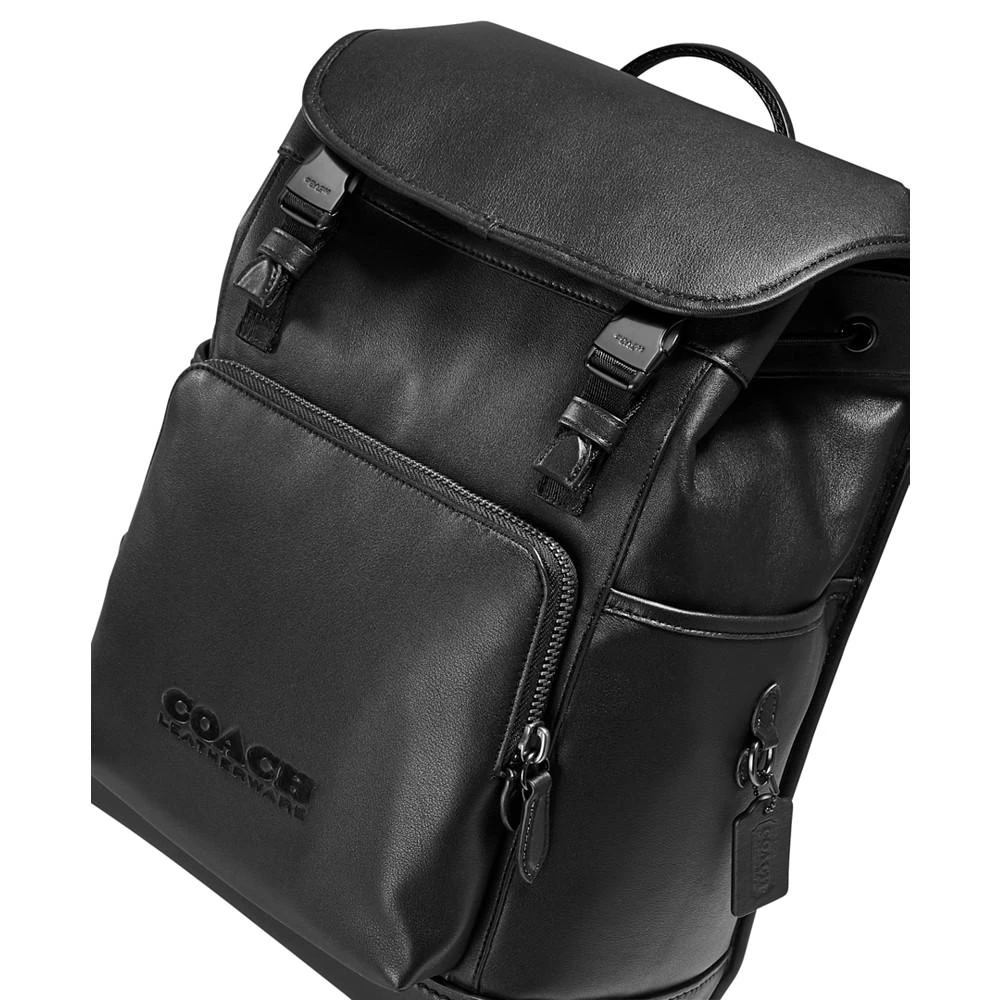 商品Coach|League Flap Backpack,价格¥4468,第4张图片详细描述