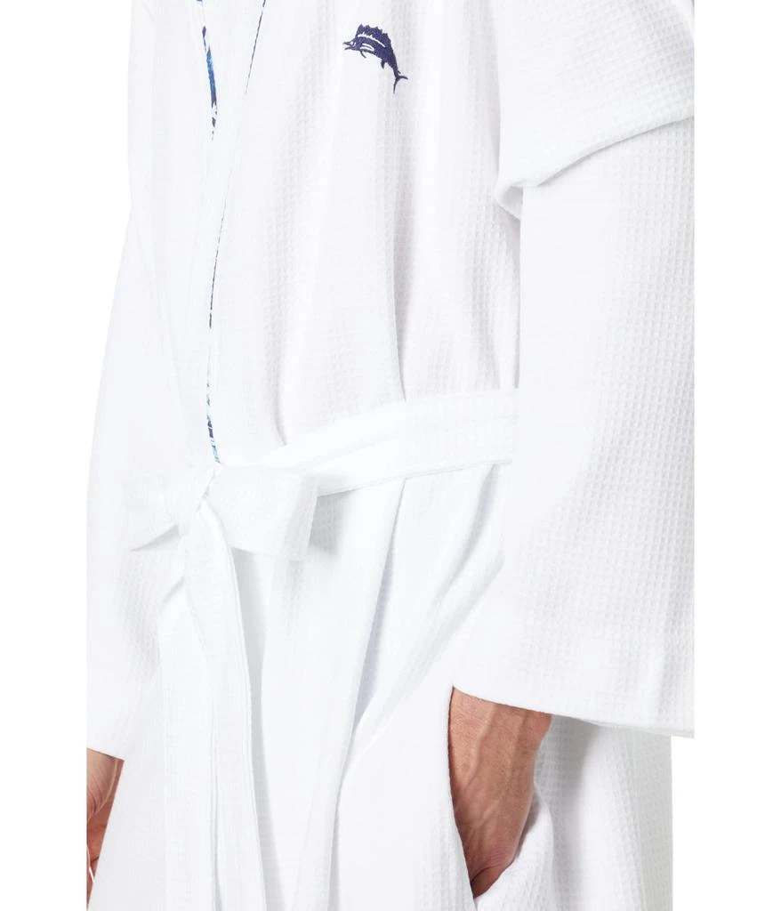 商品Tommy Bahama|Marlin Logo Knit Waffle Robe,价格¥897,第3张图片详细描述