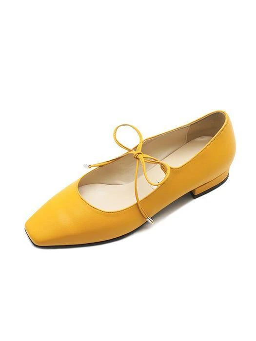 Girlish Ribbon Flat Shoes 商品