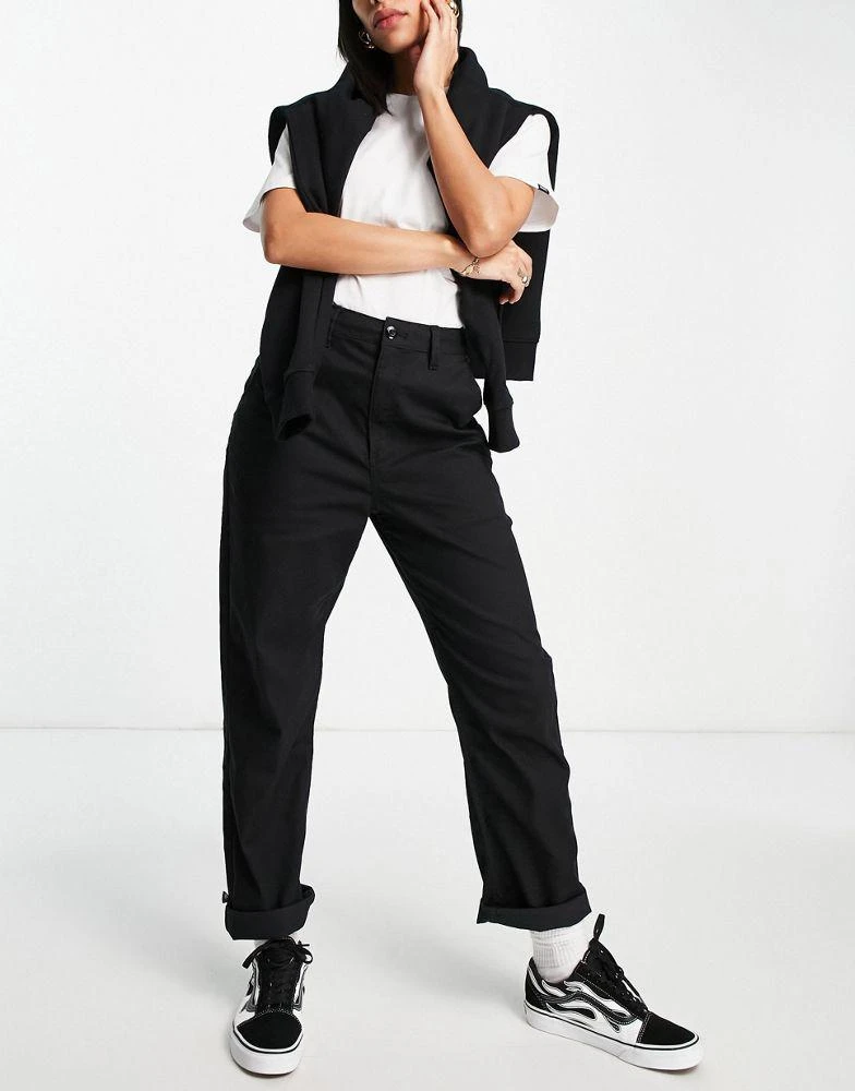 商品Vans|Vans X Sandy Liang Authentic chino trousers in black,价格¥345,第2张图片详细描述