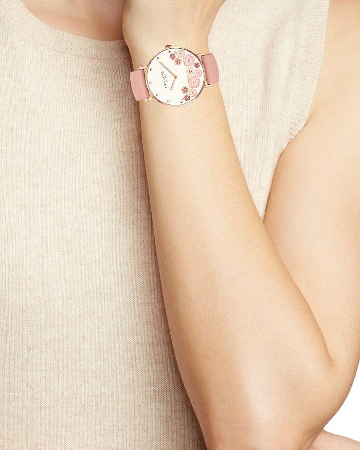 商品Coach|Perry Tea Rose Watch, 36mm,价格¥987,第4张图片详细描述