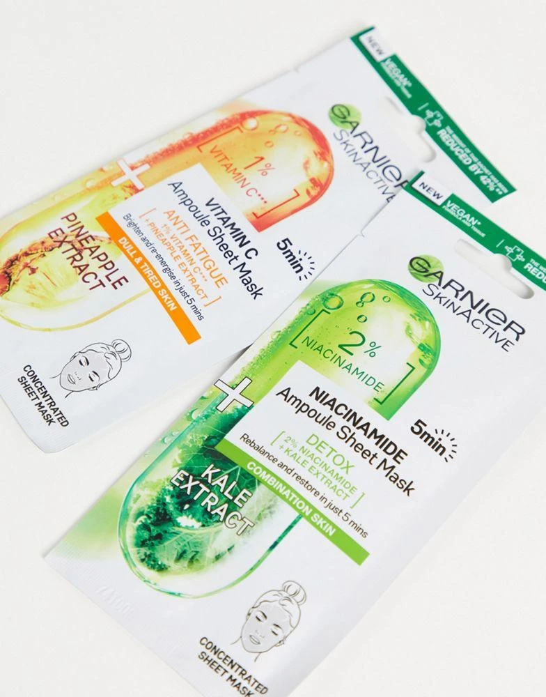 商品Garnier|Garnier The Ampoules Sheet Mask Collection,价格¥98,第4张图片详细描述