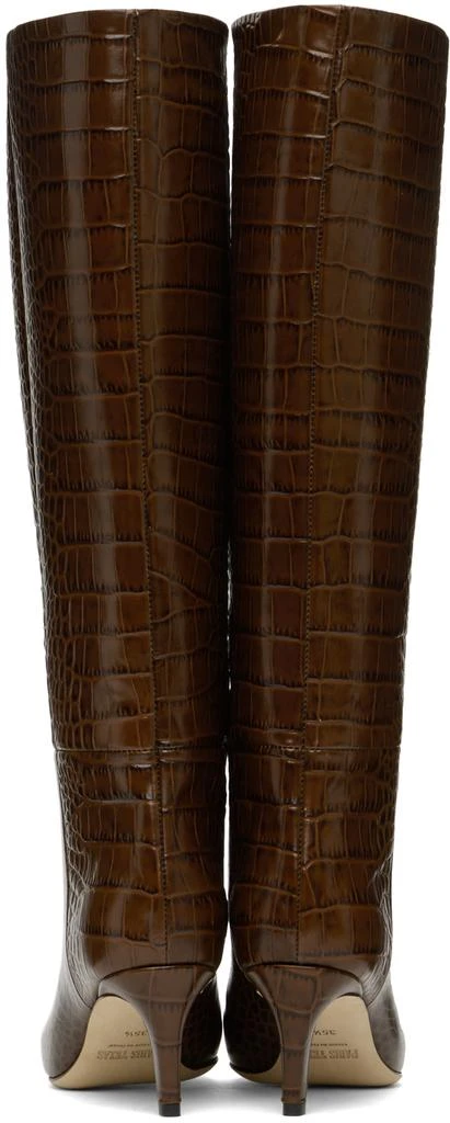 商品Paris Texas|Brown Stiletto Boots,价格¥6037,第2张图片详细描述
