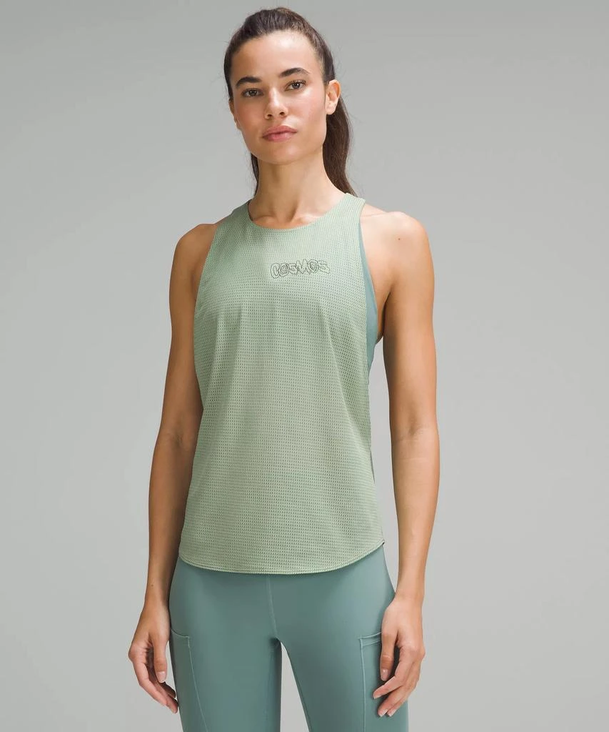 商品Lululemon|lululemon lab Grid Mesh Training Tank Top *Graphic,价格¥451,第2张图片详细描述