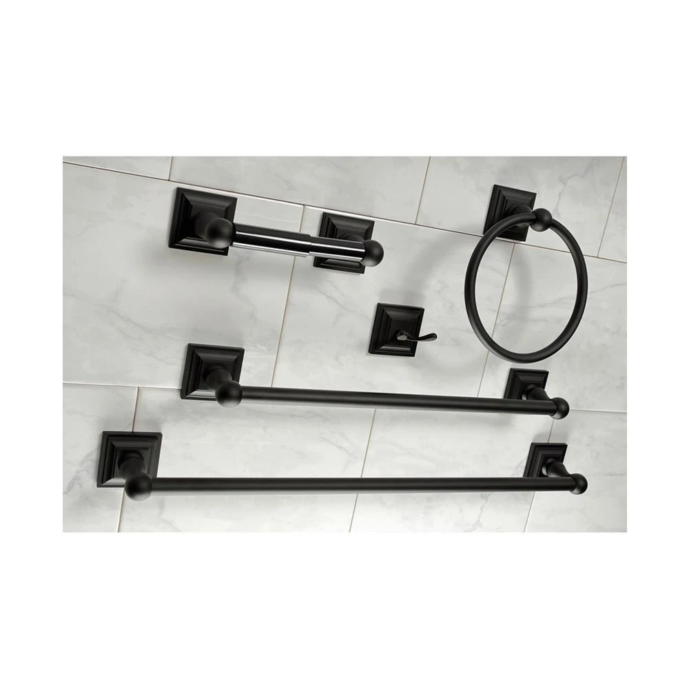 Serano 5-Pc. Bathroom Accessory Set in Black 商品