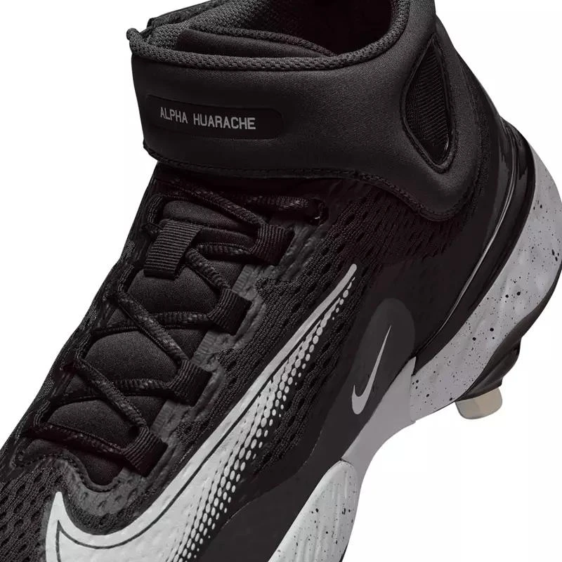 Nike Men's Alpha Huarache Elite 4 Mid Metal Baseball Cleats 商品