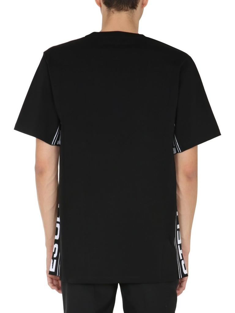Stella Mccartney Men's  Black Cotton T Shirt商品第2张图片规格展示