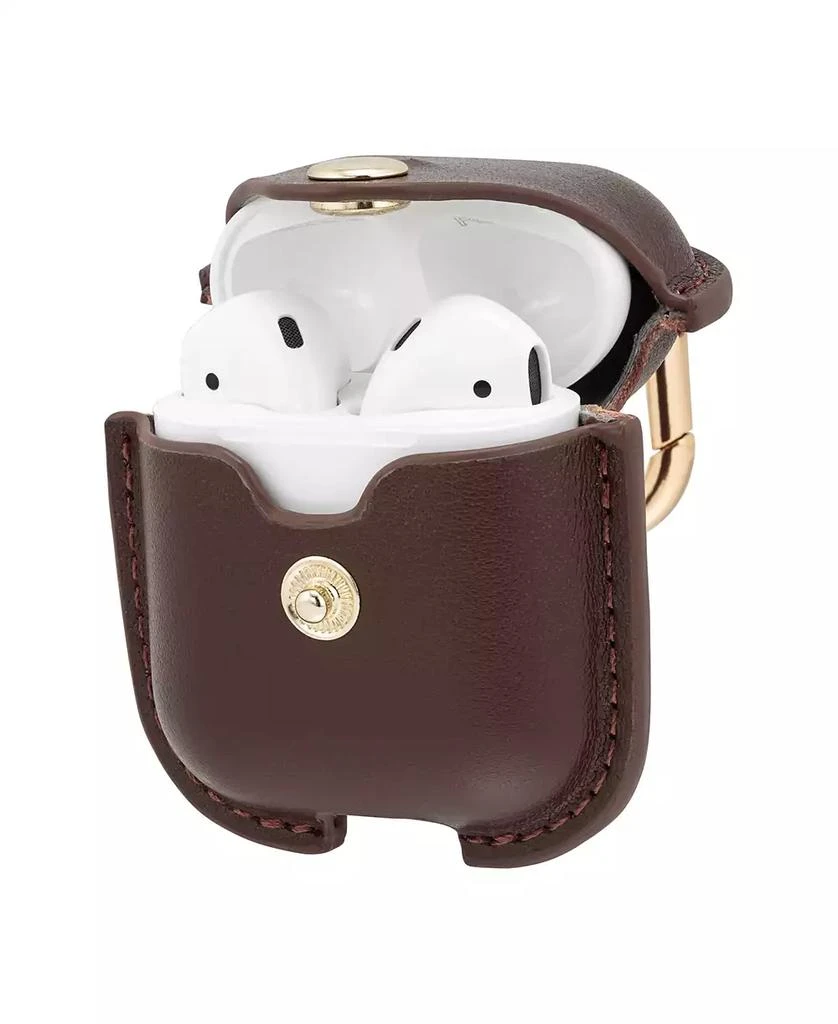 商品WITHit|Brown Leather Cover designed for Apple AirPods®,价格¥157,第3张图片详细描述