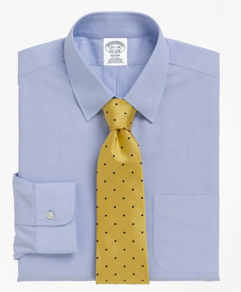 商品Brooks Brothers|Regent Regular-Fit Dress Shirt,  Non-Iron Tab Collar,价格¥408,第1张图片
