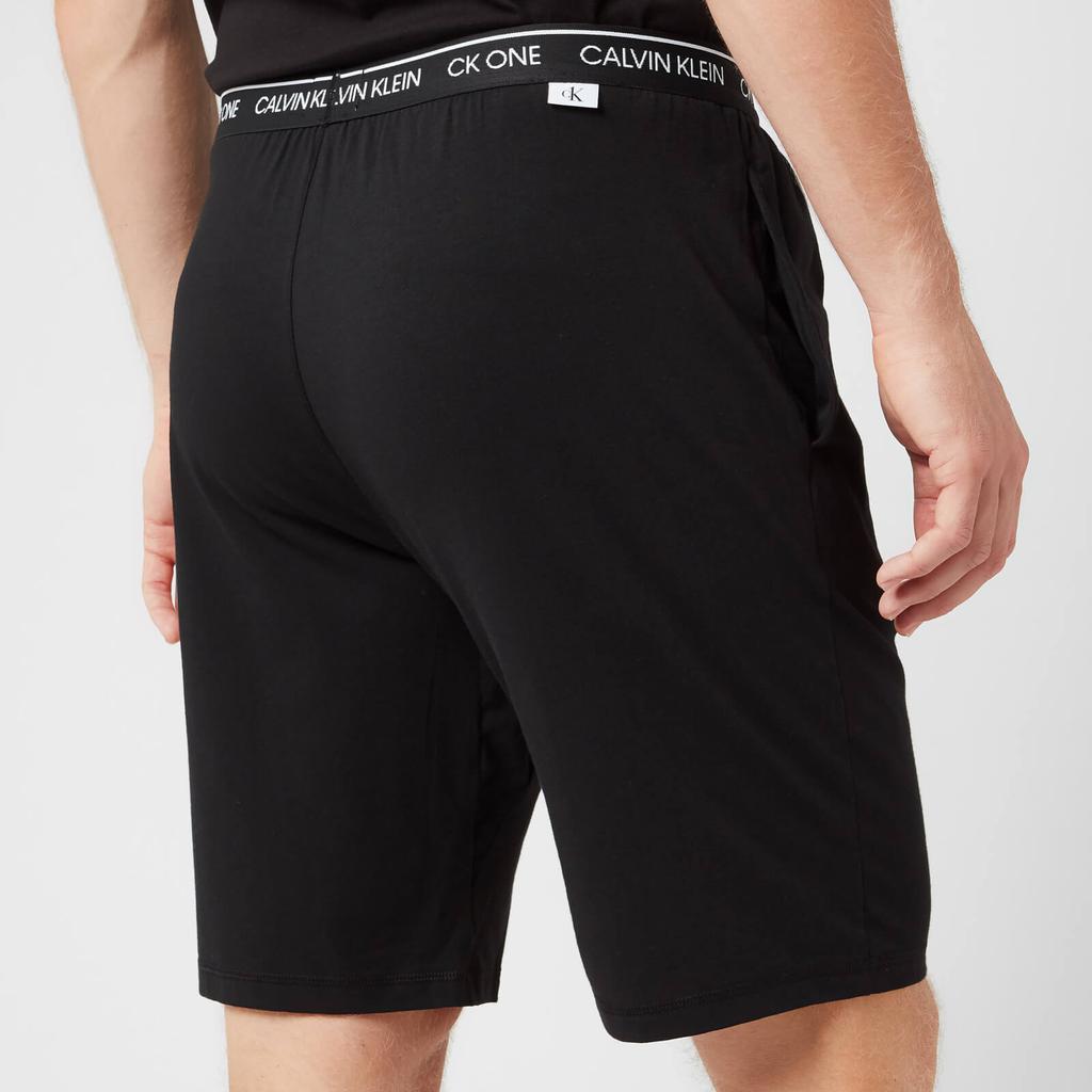 Calvin Klein Men's Sleep Shorts - Black商品第2张图片规格展示