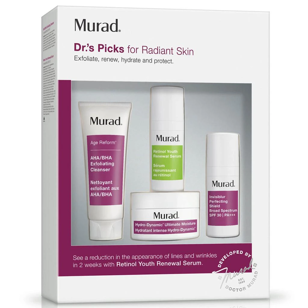 商品Murad|Murad 博士抗老护肤套装 (价值$78美金),价格¥440,第1张图片