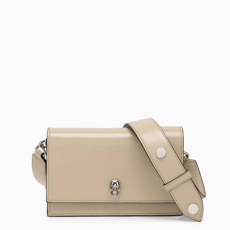 商品Alexander McQueen|Small beige Skull bag,价格¥3801,第1张图片