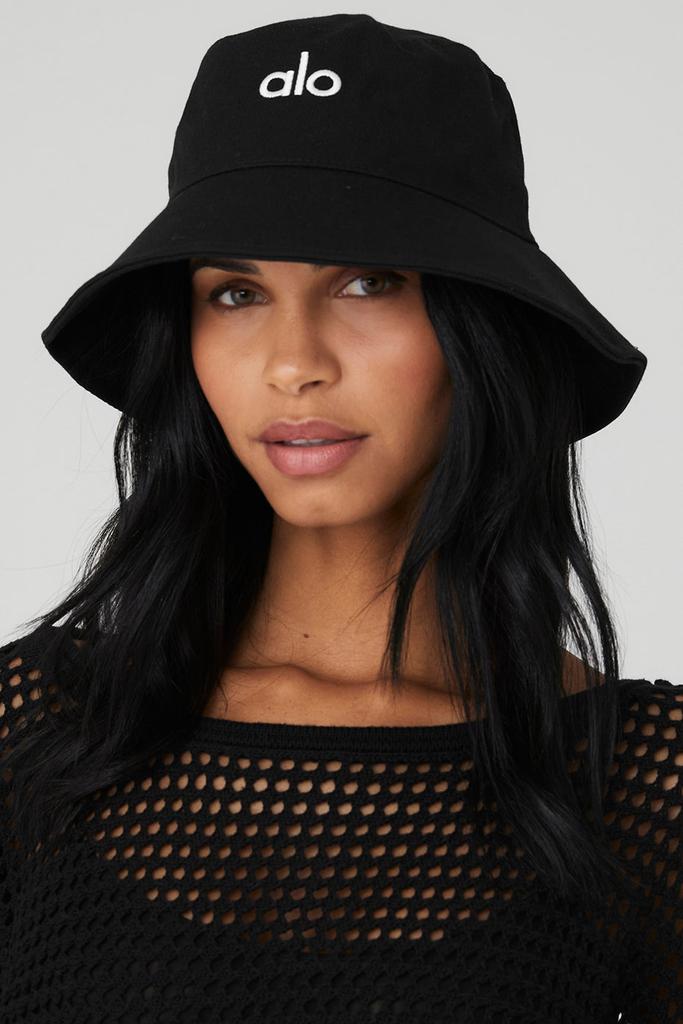 Alo Weekender Bucket Hat - Black - Hats - Free Shipping - BeyondStyle