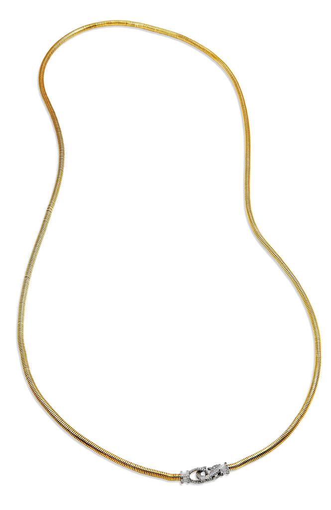 Gold Plated double necklace商品第2张图片规格展示