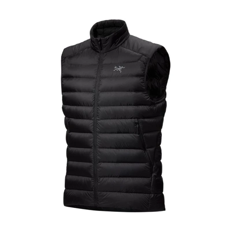 商品Arc'teryx|ARCTERYX始祖鸟 男士铈无袖黑色尼龙羽绒服,价格¥2224,第1张图片