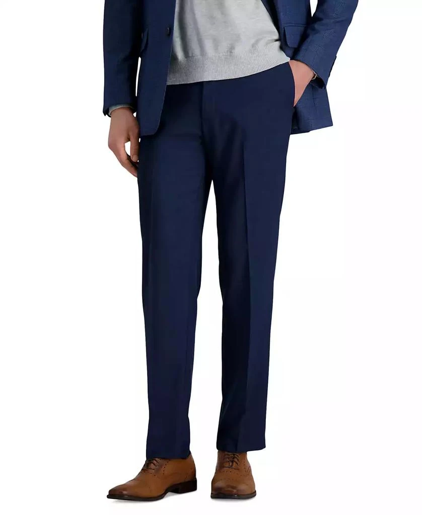 Men’s Premium Comfort Straight-Fit 4-Way Stretch Wrinkle-Free Flat-Front Dress Pants 商品