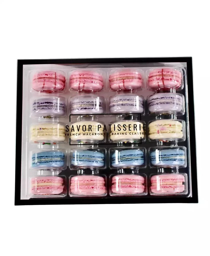 商品Savor Patisserie|The Unicorn Collection French Macarons, 20 Count Box,价格¥374,第1张图片