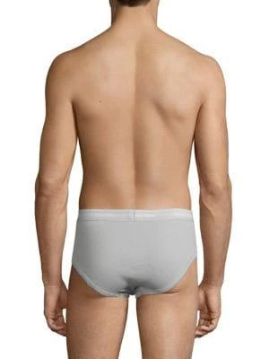 商品Calvin Klein|男士低腰棉质三角裤 4条装,价格¥165,第3张图片详细描述