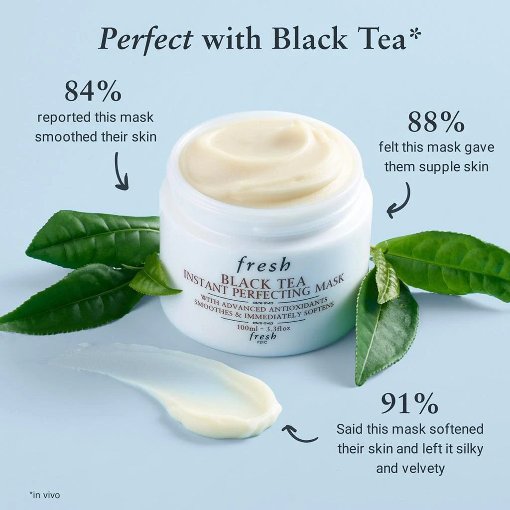商品Fresh|红茶抗皱紧致修护面膜 100ml,价格¥467,第4张图片详细描述