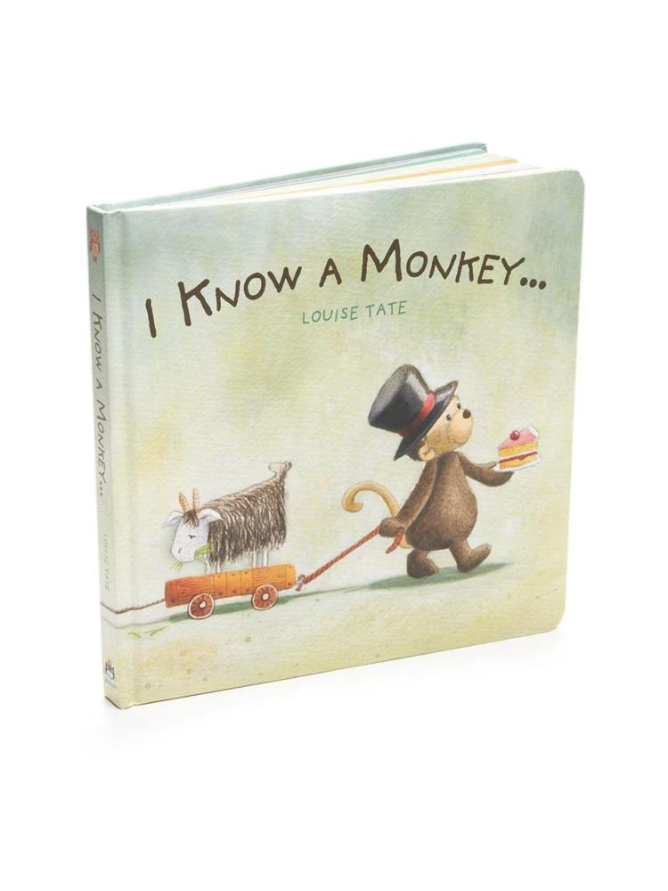 商品Jellycat|Jellycat - I Know A Monkey Book,价格¥113,第1张图片