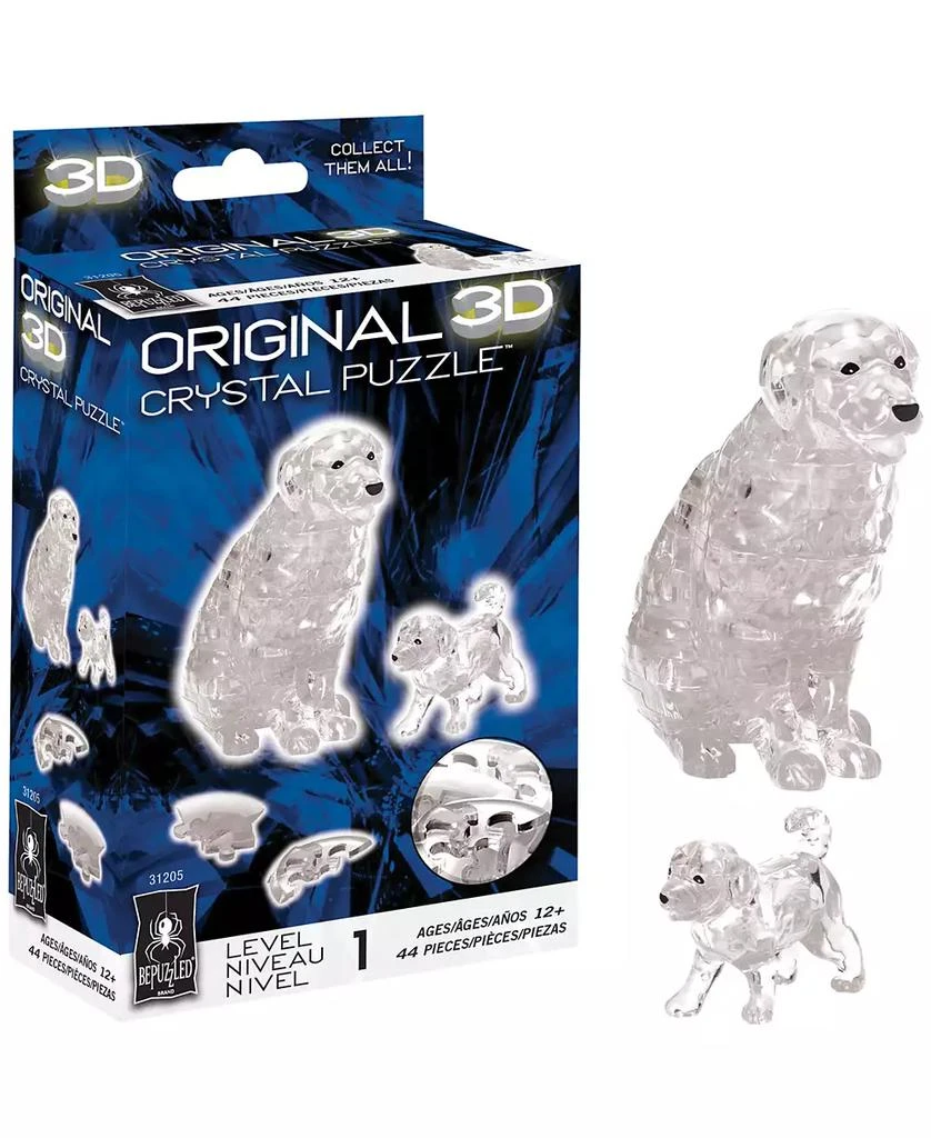 商品BePuzzled|3D Crystal Dog Puppy Puzzle Set, 46 Pieces,价格¥109,第2张图片详细描述