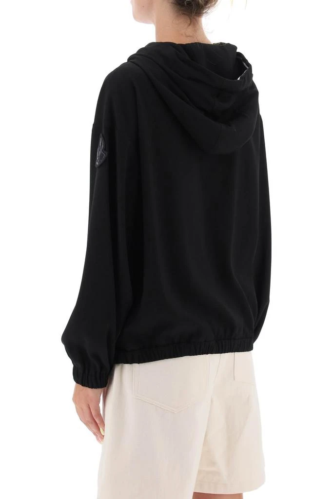 商品Moncler|Moncler basic envers satin hoodie,价格¥1912,第3张图片详细描述