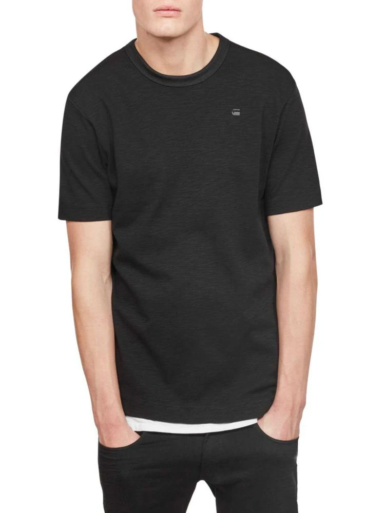 商品G-Star|Short-Sleeve Cotton Tee,价格¥450,第1张图片