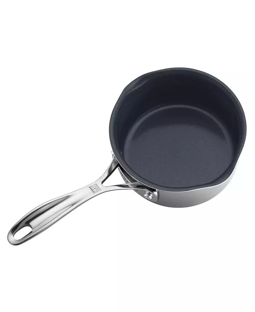 商品ZWILLING|Clad CFX 1-Qt. Saucepan with Strainer Lid and Pouring Spouts,价格¥576,第4张图片详细描述