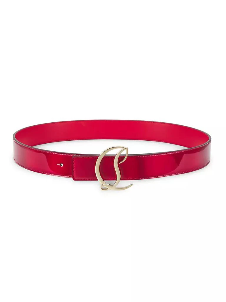 商品Christian Louboutin|W CL Logo Leather Belt,价格¥3671,第1张图片