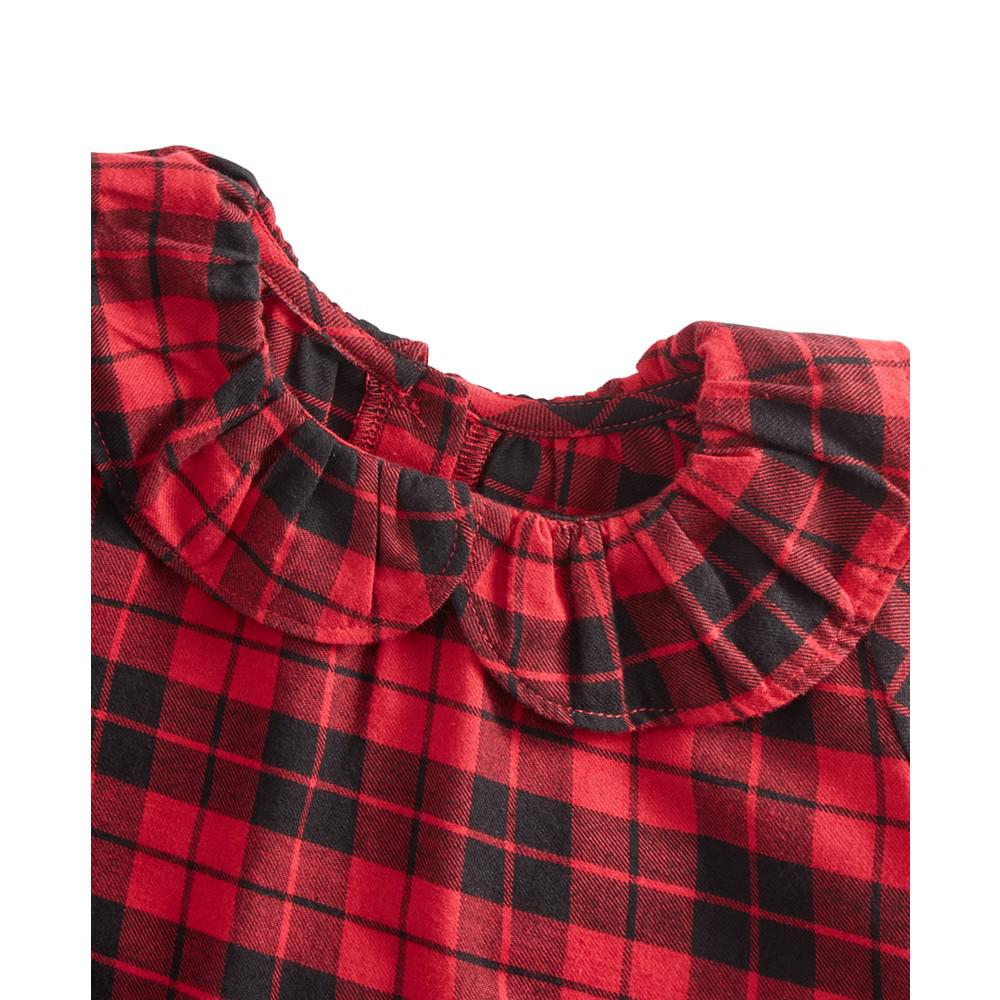 Baby Girls Red Check Top, Created for Macy's商品第3张图片规格展示