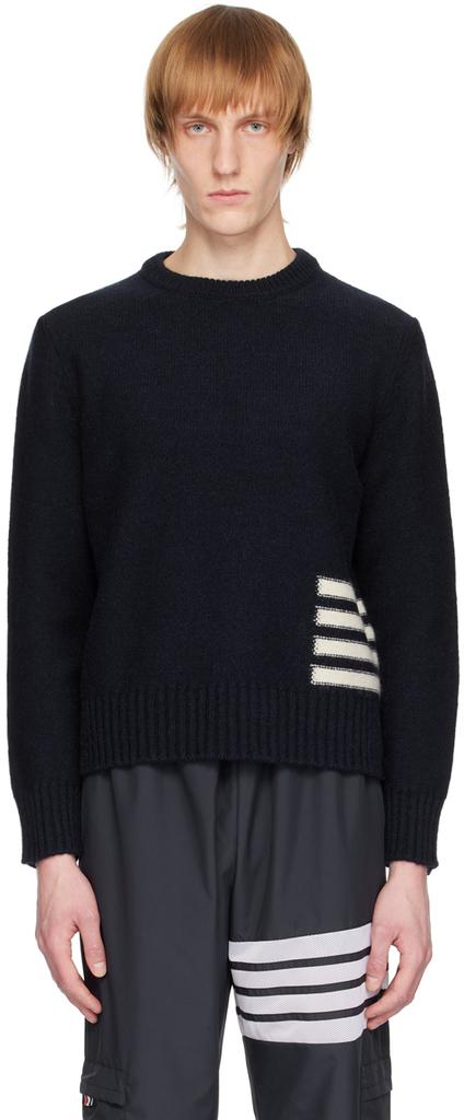 Navy 4-Bar Sweater商品第1张图片规格展示