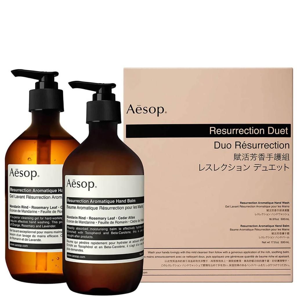 Aesop Resurrection Hand Cleanser and Balm Duet (Worth $142)商品第1张图片规格展示