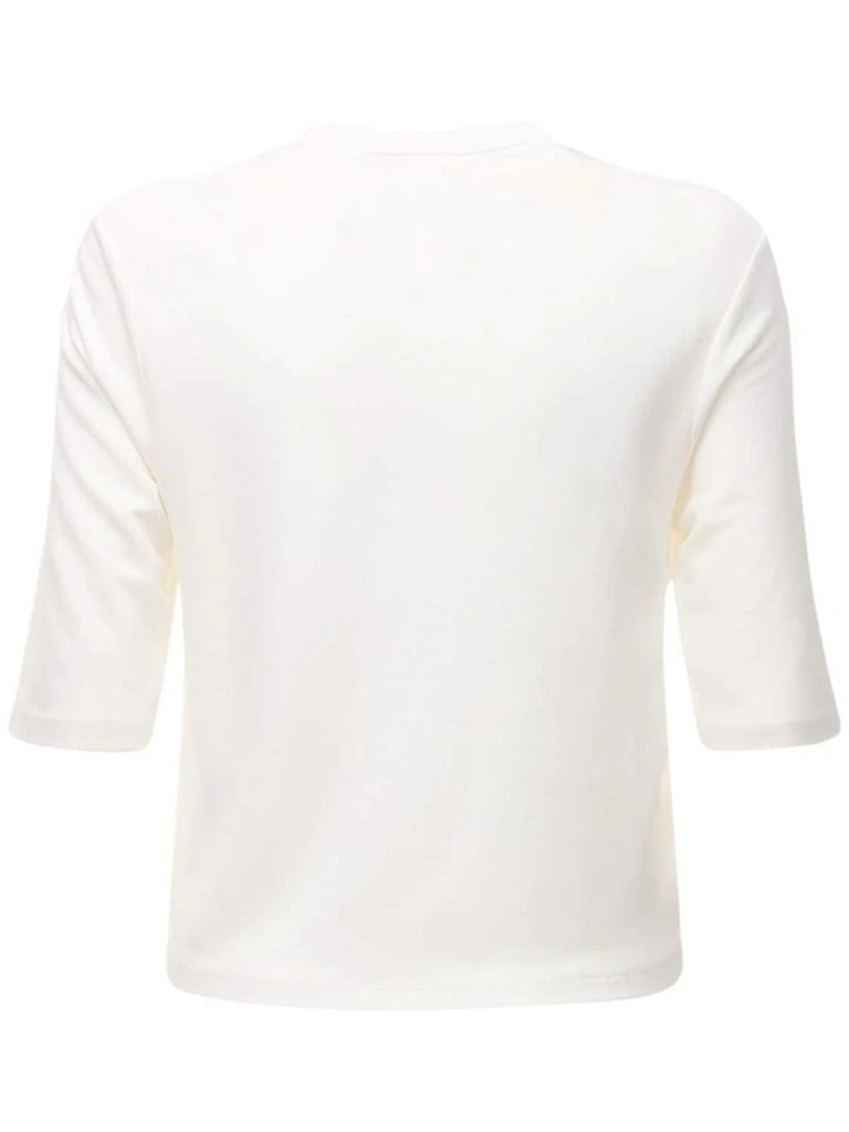 商品Ambush|Knotted Cropped Jersey T-shirt,价格¥897,第5张图片详细描述