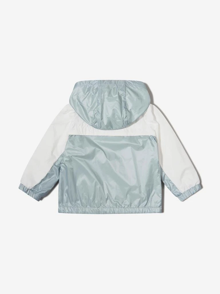 商品Moncler|Moncler Blue Baby Girls Hooded Arilas Jacket,价格¥1508,第4张图片详细描述