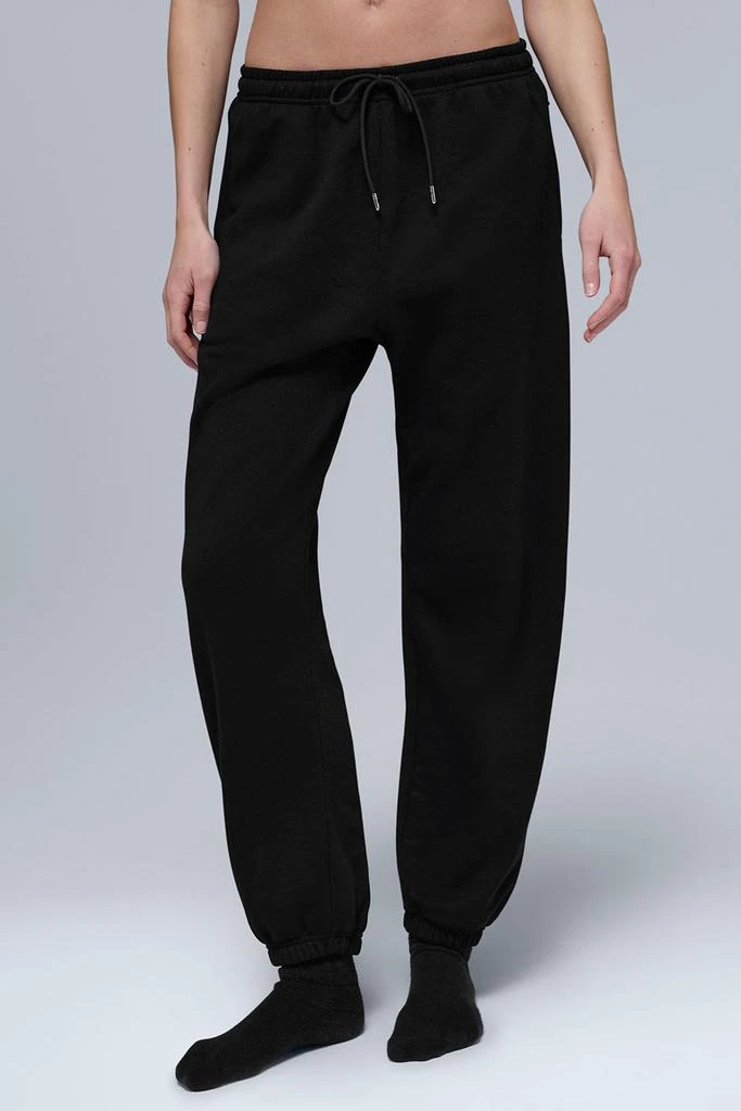 商品Alo|Chill Sweatpant - Black,价格¥569,第3张图片详细描述