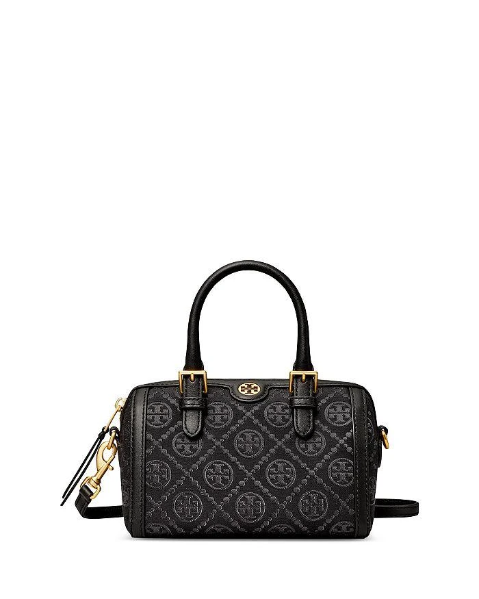 商品Tory Burch|T Monogram Petite Barrel Bag,价格¥2642,第1张图片