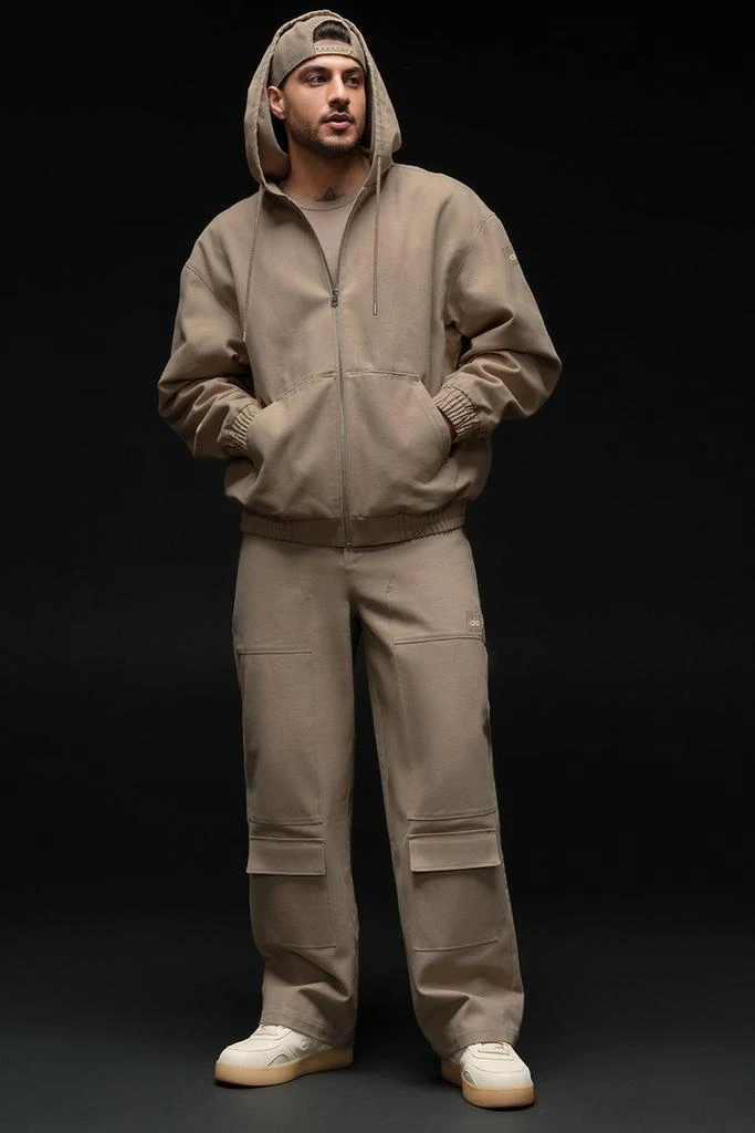 商品Alo|Cotton Canvas Carpenter Pant - Black,价格¥1202,第1张图片