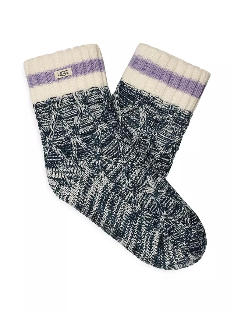 商品UGG|Deedee Fleece-Lined Quarter-Length Socks,价格¥297,第1张图片