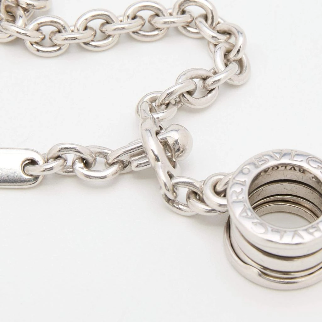 商品[二手商品] BVLGARI|Bvlgari B.Zero1 Sterling Silver Chain Link Charm Bracelet,价格¥2533,第4张图片详细描述