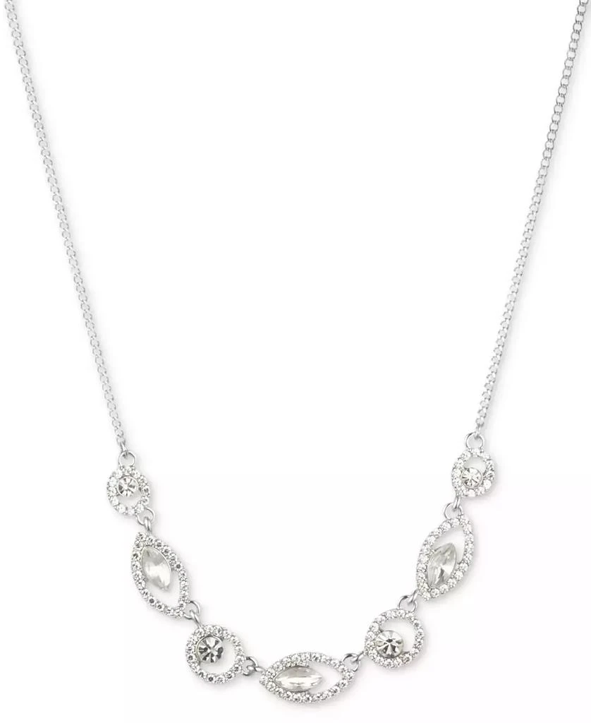 商品Givenchy|Pavé Crystal Orb Frontal Necklace, 16" + 3" extender,价格¥309,第1张图片