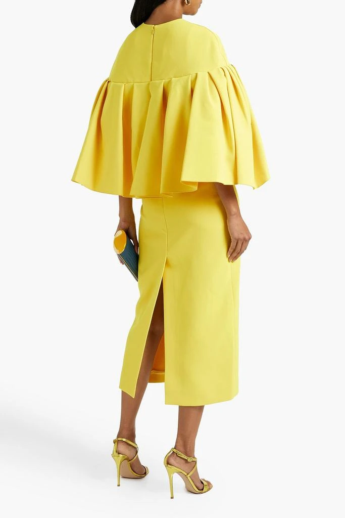 商品ROKSANDA|Sarien cape-effect crepe midi dress,价格¥6224,第3张图片详细描述