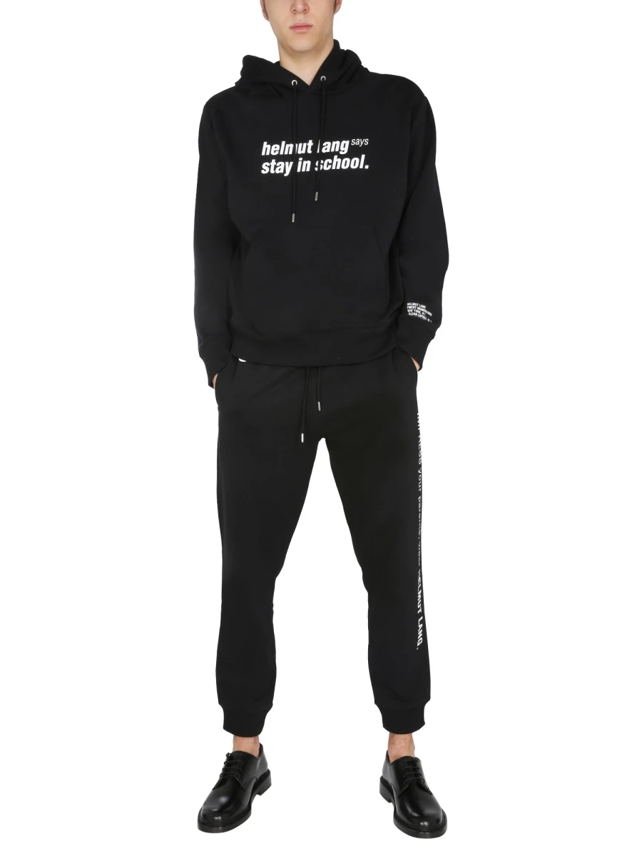 商品【商品预售7天】 Helmut Lang|Helmut Lang 男士休闲套装 L01DM203_YVM 黑色,价格¥1115,第1张图片